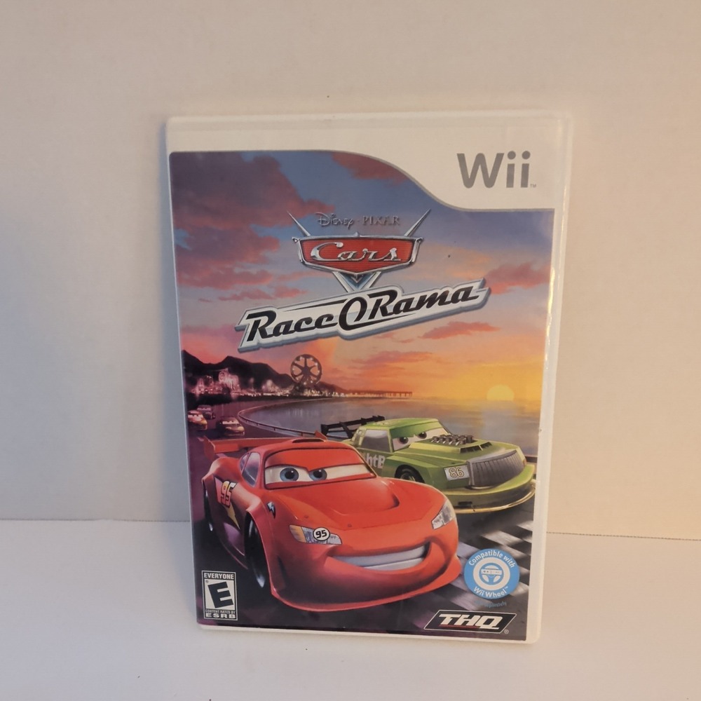 Disney Pixar Cars Race-O-Rama Nintendo Wii Video Game THQ Racing 2009